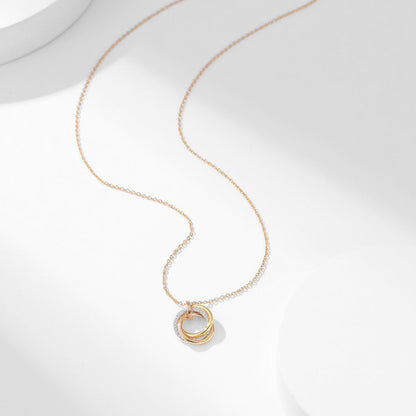 [Amore Jewels]TRINITY SMALL NECKLACE