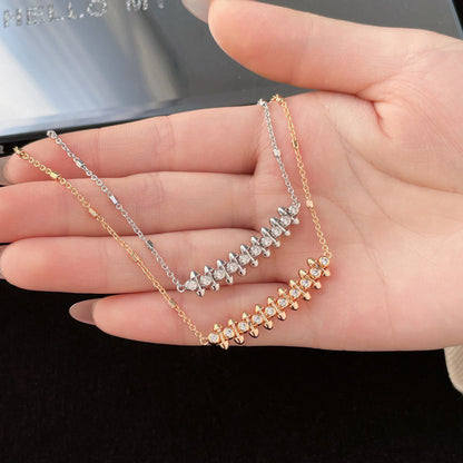 [Amore Jewels]CLASH  MEDIUM DIAMOND NECKLACE