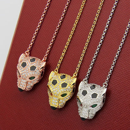 [Amore Jewels]PANTHERE FULL DIAMOND NECKLACE
