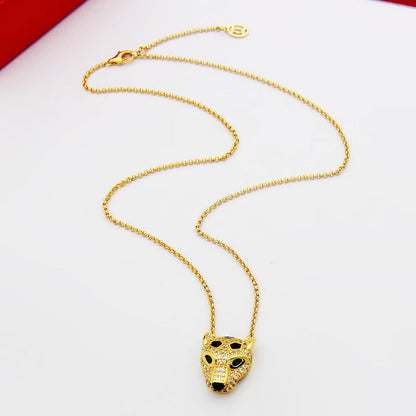 [Amore Jewels]PANTHERE FULL DIAMOND NECKLACE