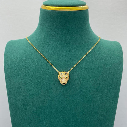 [Amore Jewels]PANTHERE FULL DIAMOND NECKLACE