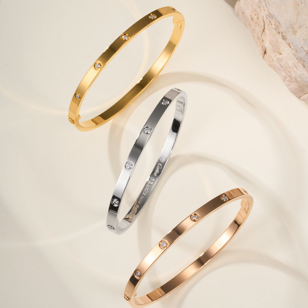 [Amore Jewels]LOVE BRACELET 3.65MM 10 DIAMONDS