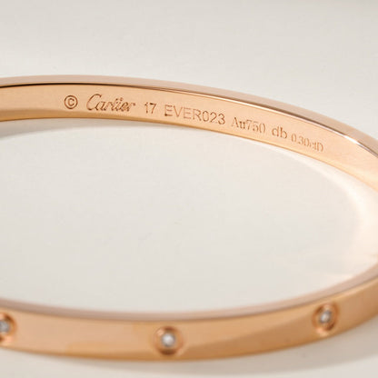 [Amore Jewels]LOVE BRACELET 3.65MM 10 DIAMONDS