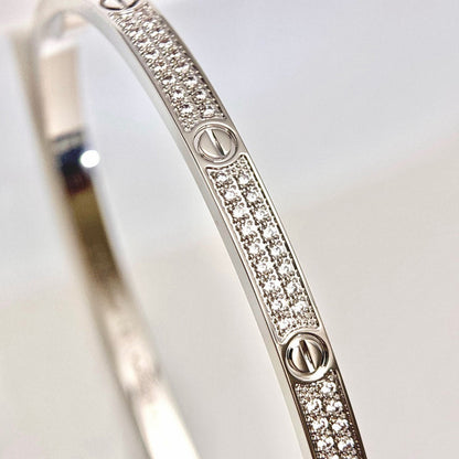 [Amore Jewels]LOVE BRACELET 3.65MM DIAMOND-PAVED
