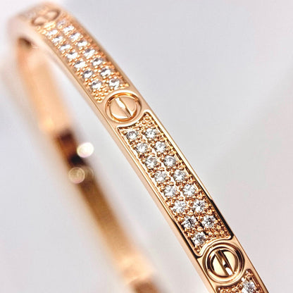 [Amore Jewels]LOVE BRACELET 3.65MM DIAMOND-PAVED