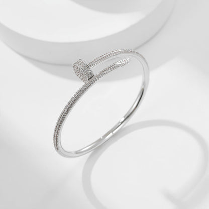 [Amore Jewels]JUSTE BRACELET 3.5MM ALL DIAMONDS