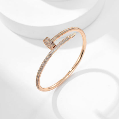 [Amore Jewels]JUSTE BRACELET 3.5MM ALL DIAMONDS