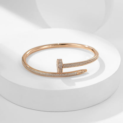 [Amore Jewels]JUSTE BRACELET 3.5MM ALL DIAMONDS