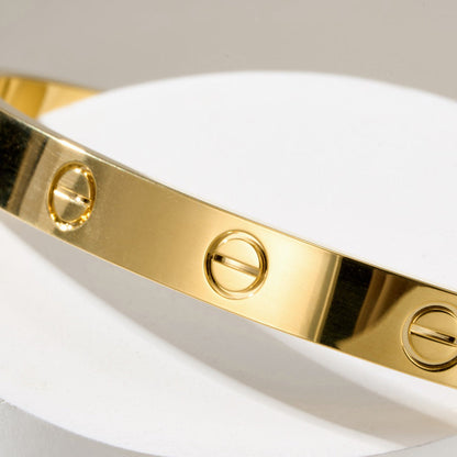 [Amore Jewels]LOVE BRACELET 6.1MM OPEN CUFF