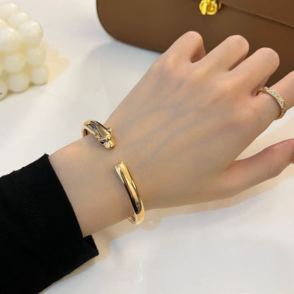[Amore Jewels]PANTHERE OPEN BRACELET