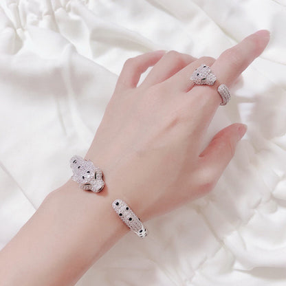 [Amore Jewels]PANTHERE BIG BRACELET DIAMONDS