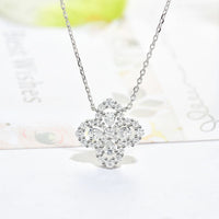 [Amore Jewels]LOOP NECKLACE FULL MOTIF DIAMOND 16MM MULTIPLE COLORS