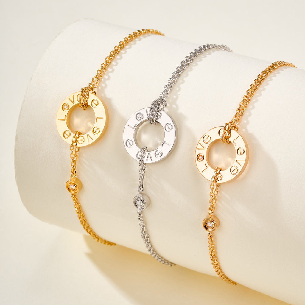 [Amore Jewels]LOVE BRACELET 2 DIAMOND