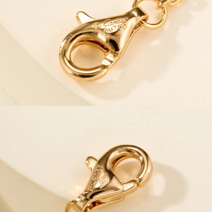 [Amore Jewels]LOVE DOUBLE RING FULL DIAMOND BRACELET
