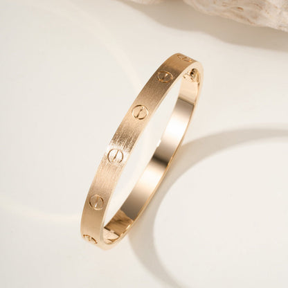 [Amore Jewels]LOVE BRACELET 6.1MM BRUSHED