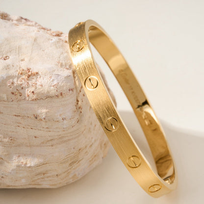 [Amore Jewels]LOVE BRACELET 6.1MM BRUSHED