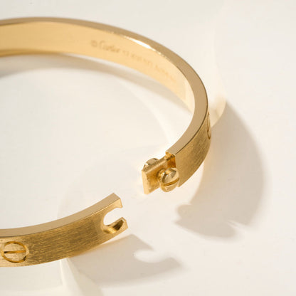 [Amore Jewels]LOVE BRACELET 6.1MM BRUSHED