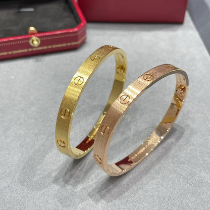 [Amore Jewels]LOVE BRACELET 6.1MM BRUSHED