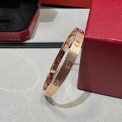 [Amore Jewels]LOVE BRACELET 6.1MM BRUSHED