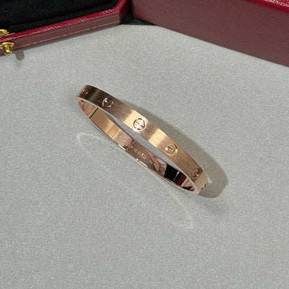 [Amore Jewels]LOVE BRACELET 6.1MM BRUSHED