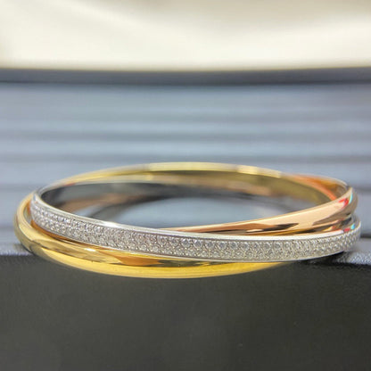 [Amore Jewels]TRINITY 2.8MM SMALL BRACELET