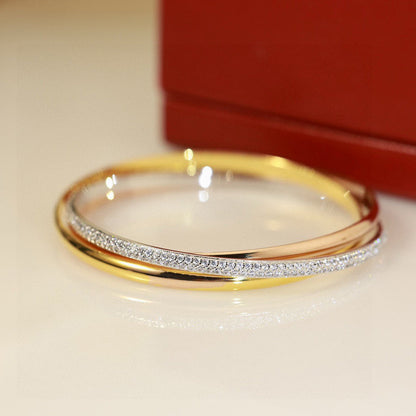 [Amore Jewels]TRINITY 2.8MM SMALL BRACELET