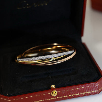 [Amore Jewels]TRINITY 2.8MM SMALL BRACELET