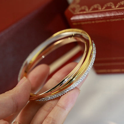 [Amore Jewels]TRINITY 2.8MM SMALL BRACELET