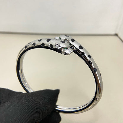[Amore Jewels]PANTHERE DOUBLE HEADED OPEN BRACELET