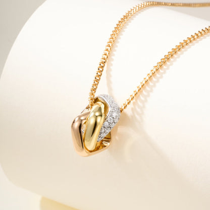 [Amore Jewels]TRINITY CUSHION NECKLACE COLLECTION