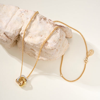 [Amore Jewels]TRINITY CUSHION NECKLACE COLLECTION
