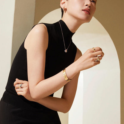 [Amore Jewels]TRINITY CUSHION NECKLACE COLLECTION