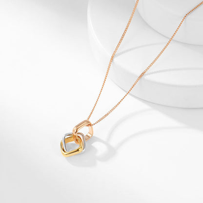 [Amore Jewels]TRINITY CUSHION NECKLACE COLLECTION