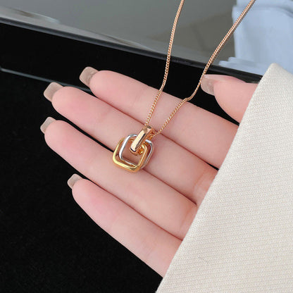 [Amore Jewels]TRINITY CUSHION NECKLACE COLLECTION