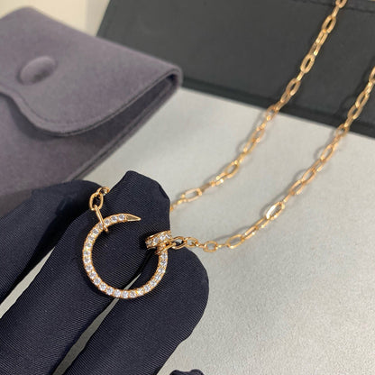 [Amore Jewels]JUSTE NECKLACE FULL DIAMONDS