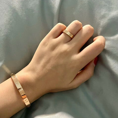 [Amore Jewels]LOVE RING 3.6 MM NO DIAMOND