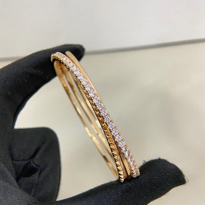 [Amore Jewels]ETINCELLE HALF-PAVED DIAMOND BRACELET