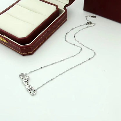 [Amore Jewels]PANTHERE FULL DIAMOND NECKLACE