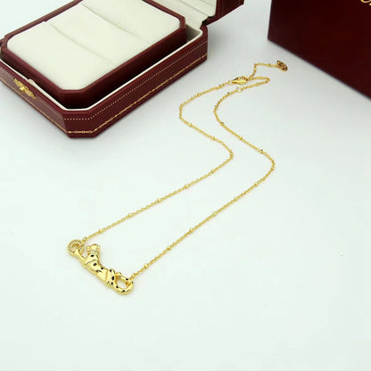 [Amore Jewels]PANTHERE FULL DIAMOND NECKLACE