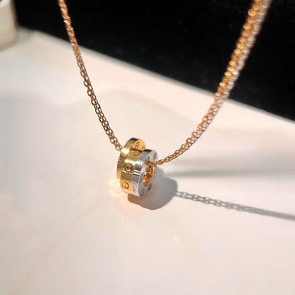 [Amore Jewels]LOVE 6 DIAMOND PENDANT NECKLACE