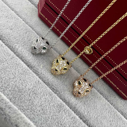 [Amore Jewels]PANTHERE FULL DIAMOND NECKLACE