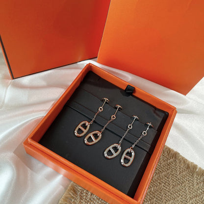 [Amore Jewels]CHAINE TASSEL EARRINGS
