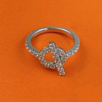 [Amore Jewels]ECHAPPEE RING SILVER DIAMOND