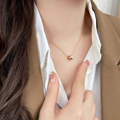 [Amore Jewels]BEE MINI PEDANT DIAMOND NECKLACE