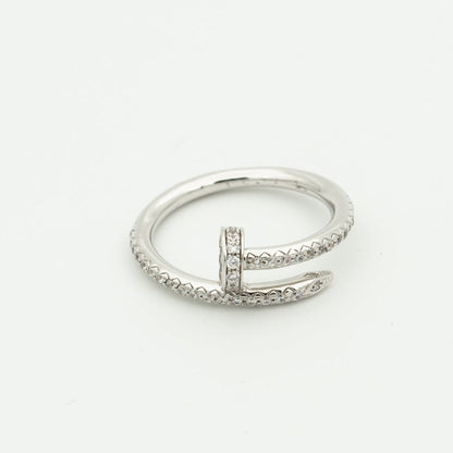 [Amore Jewels]JUSTE RING 1.8MM SILVER DIAMONDS