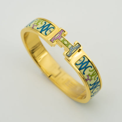 [Amore Jewels]H BRACELET BEIGE MULTICOLOR