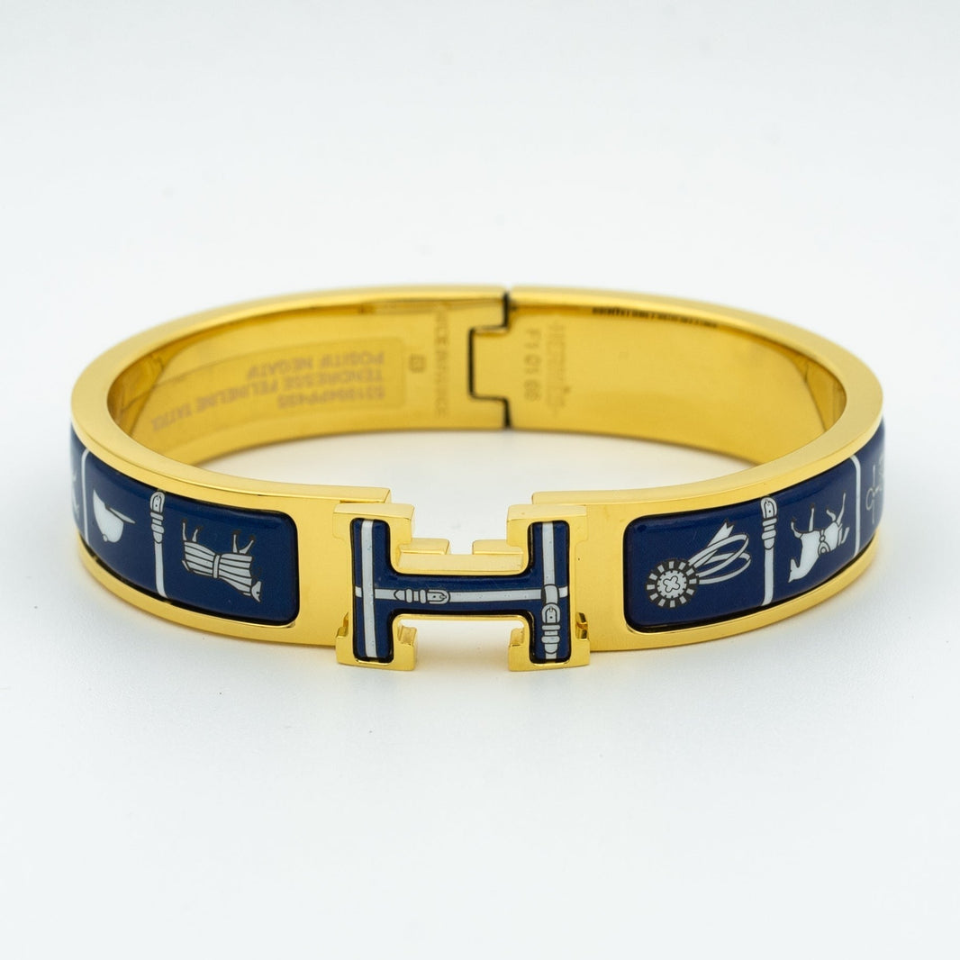 [Amore Jewels]H BRACELET BLUE CERAMIC