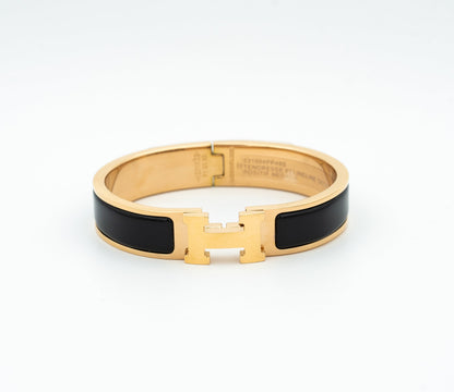 [Amore Jewels]H BLACK BRACELET
