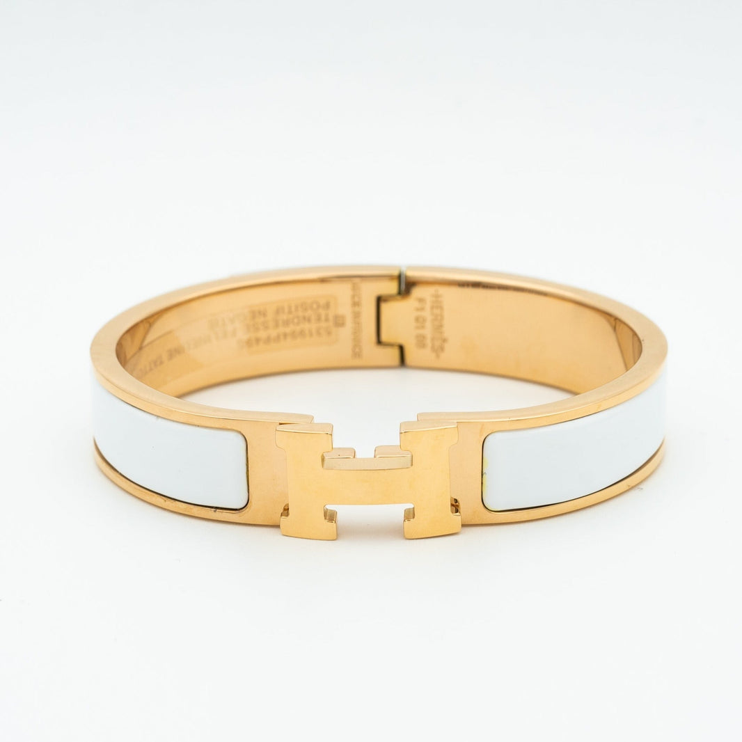 [Amore Jewels]H WHITE BRACELET