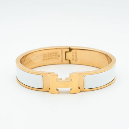 [Amore Jewels]H WHITE BRACELET